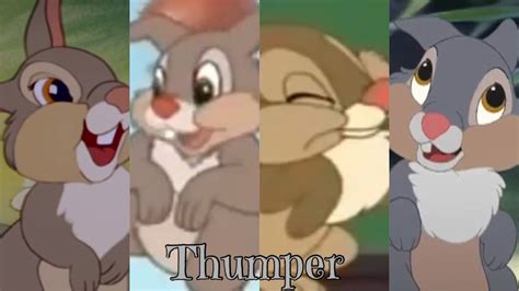 Thumper Bambi Evolution In Movies And Tv 1942 2016 Youtube