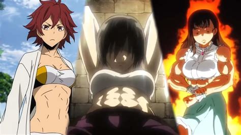 Ridiculously Ripped Girls In Anime Best Moments Youtube