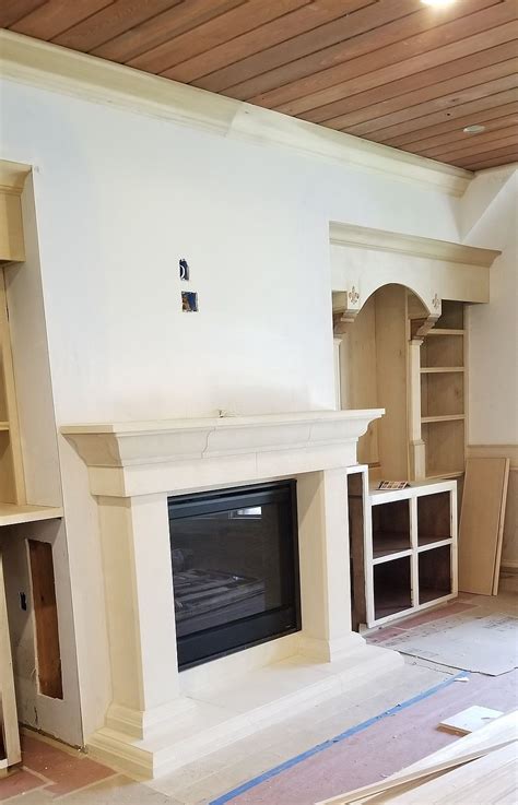 The only skills that you will need are also basic home maintenance skills. Cast Stone Fireplace | Limestone Mantel Surround | Precast ...