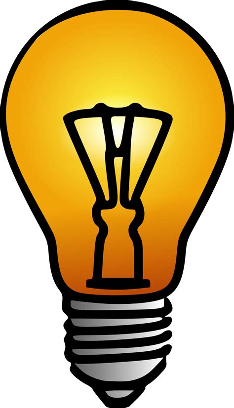 Light Bulb Idea Clipart Free Download On Clipartmag