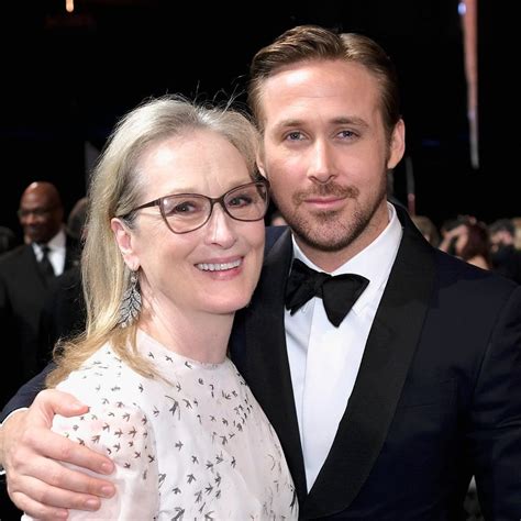 Ryan Gosling Was Totally Momd By Meryl Streep At The Sag Awards Brit