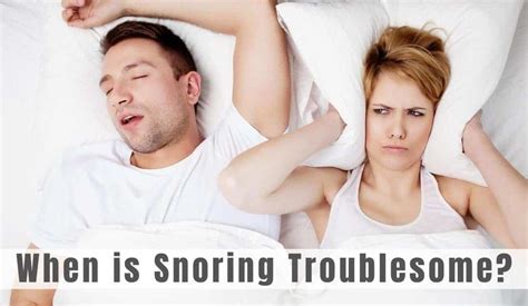 When Is Snoring Troublesome Enticare Ear Nose And Throat Doctors