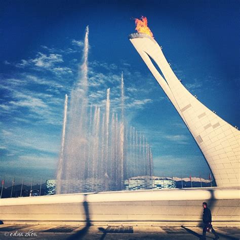 Sochi 2014 Olympic Park Fountain By Edna Zhou Expat Edna