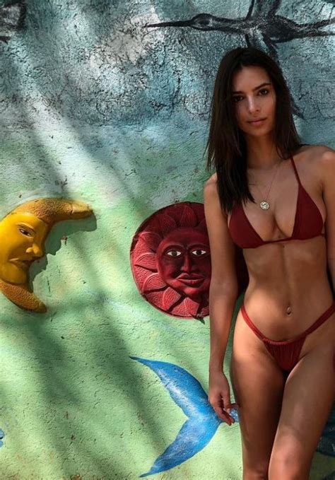 Emily Ratajkowski In Bikini Social Media 11 24 2017 CelebMafia