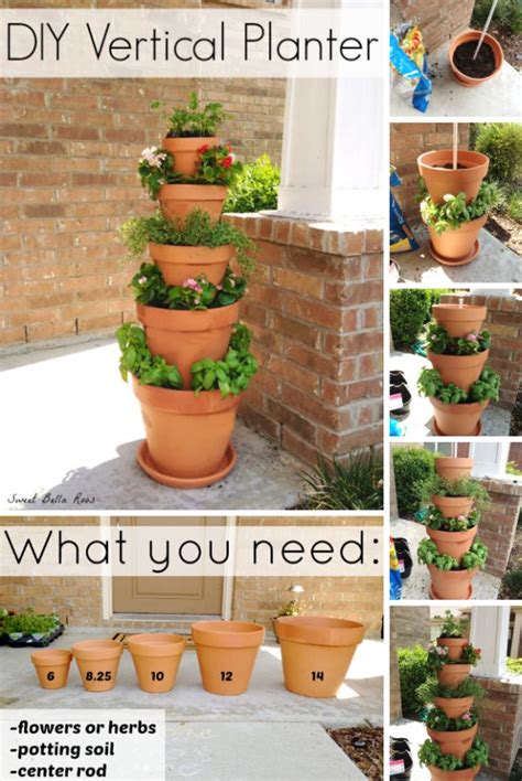 Save Space In Your Home Or Garden By Creating Vertical Planters