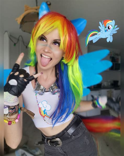 rainbow dash cosplay by mayamystique on deviantart