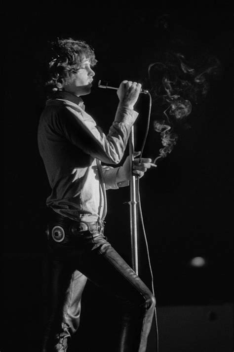 Jim Morrison Live By Michael Ochs Archives