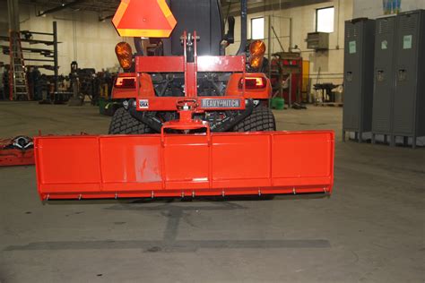 Hhbb2 Back Plow Blade With 54 Snow Plow Blade Heavy Hitch Compact