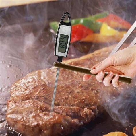 Tmishion Thermom Tre Pour Barbecue Type De Sonde Portable Digital Food