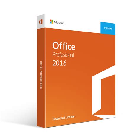 Genuine License Microsoft Office 2016 Professional Pl