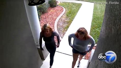 Home Surveillance Catches Two Women Stealing Packages Abc7 Chicago