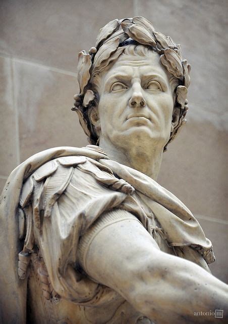 Julius Caesar Musée Du Louvre Sculpture Art Roman Sculpture
