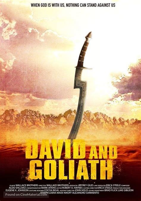 David And Goliath 2016 British Movie Poster