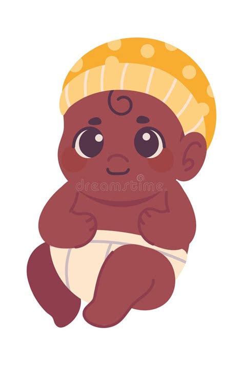 Cute Baby Boy With Cap Stock Vector Illustration Of Cute 262841520