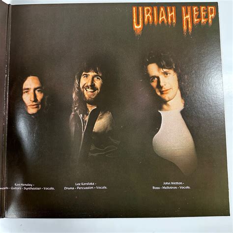 Return To Fantasy Lp Record Vinyl Uriah Heep Warner Bros 2869 Ebay