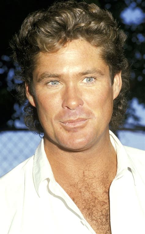 David Hasselhoff From Celebs With Mullets E News