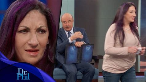 woman walks off stage during dr phil taping woman walks off stage during dr phil taping