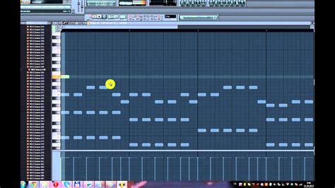 Fl Studio 10 Making Simple Melody With Piano Chords And A Saw Lead