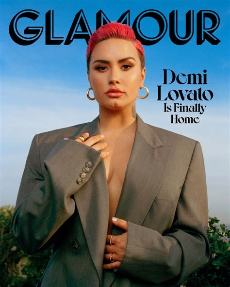 Lovato released their fourth studio album, demi in may 2013. DEMI LOVATO for Glamour Magazine, March 2021 - HawtCelebs