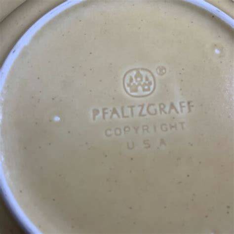 Pfaltzgraff Acadia Wheat Gold Luncheon Plate 8 34 Ebay