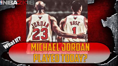 What If Michael Jordan Played Today Youtube