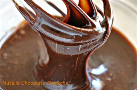 Nutella Chocolate Ganache Recipe Everyday Southwest