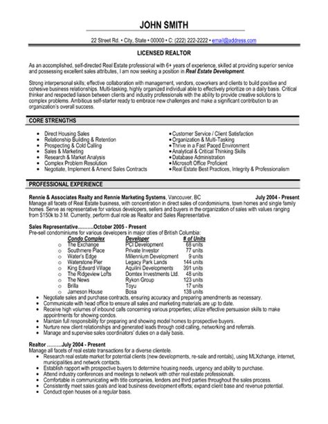 Motivated and knowledgeable real estate sales representative with 2+ years of extensive experience and comprehensive background in serving as a representative for clients, negotiating leases and contracts, and educating clients on the real estate market. Licensed Realtor Resume Template | Premium Resume Samples ...