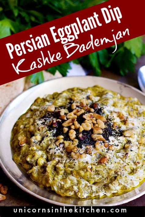Kashke Bademjan Is A Simple Persian Eggplant Dip That Is Made With A