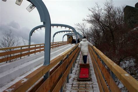 Go For A Toboggan Ride In Quebec City In Winter The Country Jumper