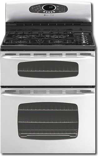 Best Buy Maytag 30 Freestanding Double Oven Gas Convection Range