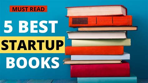 Top 5 Must Read Books For Entrepreneurs Best Startup Books For