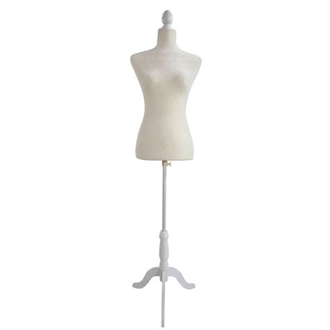 Ktaxon Female Mannequin Torso Clothing Dress Form Display Sewing Mannequin W Tripod Stand