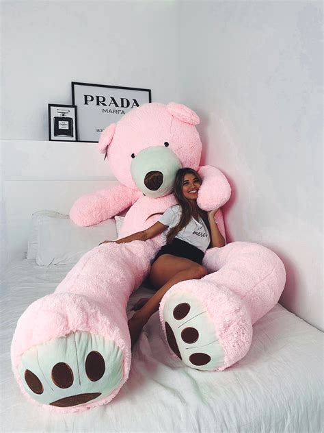 Giant Valentine S Day T For Her Pink Teddy Bear 200cm