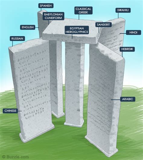 The georgia guidestones, also known as the american stonehenge, are a massive granite structure in far eastern georgia near the south carolina border. Georgia Guidestones (File 2) - YouTube