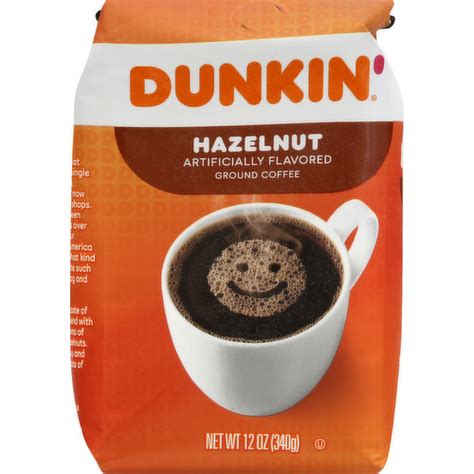 Dunkin Coffee Ground Hazelnut