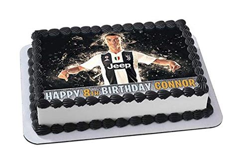 Buy Cristiano Ronaldo Cr7 Juventus Cake Topper Edible Image
