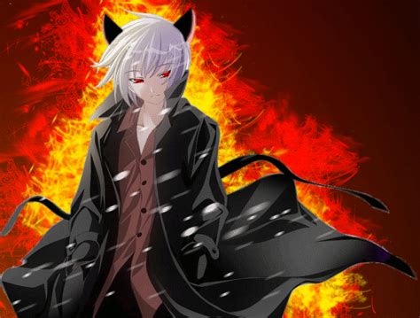 Anime Wolf Demon Vampire Demon Boy S On Giphy Anime Anime Boy