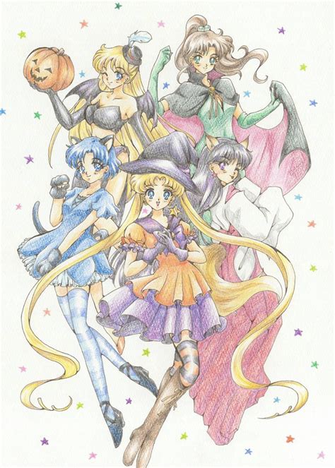 Sailor Moon Halloween Drawing Rsailormoon