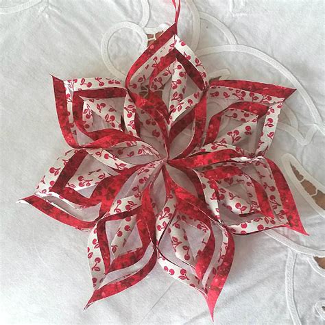 Fabric Snowflakes Are Simply Magical Quilting Digest