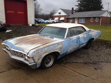 Supernatural 1967 Chevrolet Impala 327 4 Door Hardtop Classic