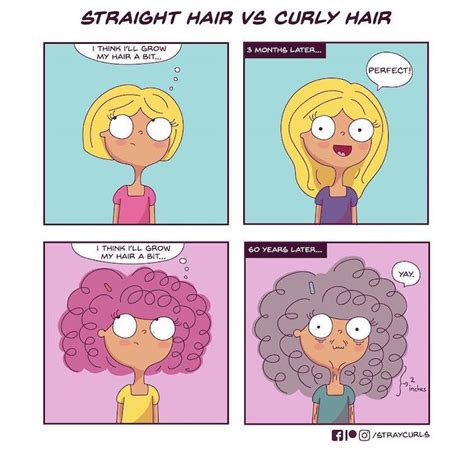 Relatable Comics Chronicle The Hilarious Perils Of Having Curly Hair