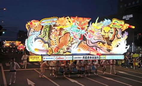 Gigantic Floats At Aomori Nebuta Festival Light Up The Summer Sky