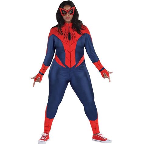Adult Spider Girl Plus Size Costume Marvel Party City