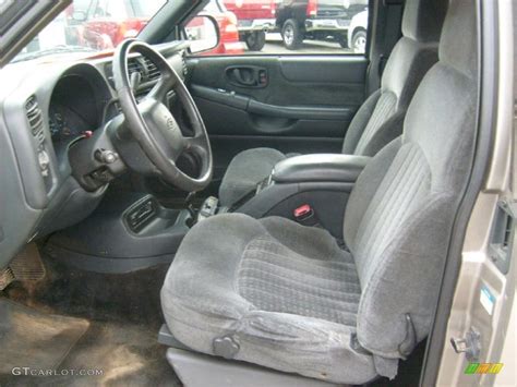 Graphite Interior 2000 Chevrolet S10 Ls Extended Cab 4x4 Photo