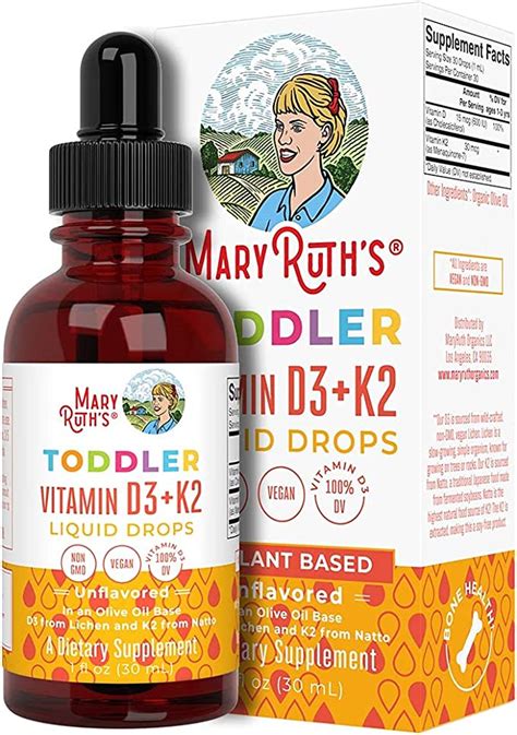Usda Organic Vegan Vitamin D K Mk Spray L Quido Da Maryruth S