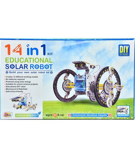 Ekta 14 In 1 Educational Solar Robot Kit Big Buy Ekta 14 In 1
