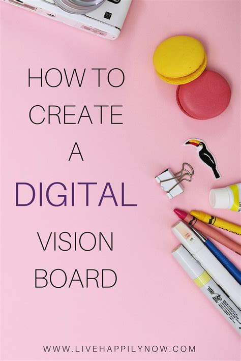 How To Create A Digital Vision Board Digital Vision Board Making A