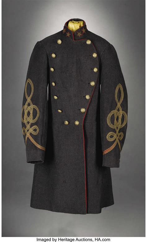 A Very Rare Confederate Colonels Frock Coat Colonel John Lot