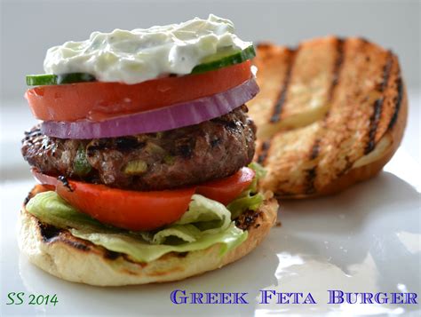 Greek Feta Burger Shredded Sprout