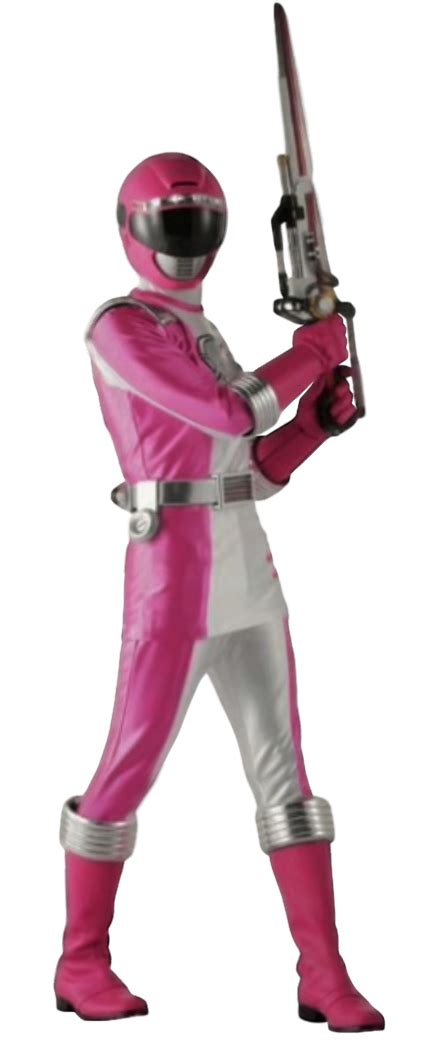 Operation Overdrive Pink Ranger Transparent By Camo Flauge On